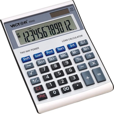Acoustic 12 Digit Executive Desktop Financial Calculator with Loan Wizard AC141472